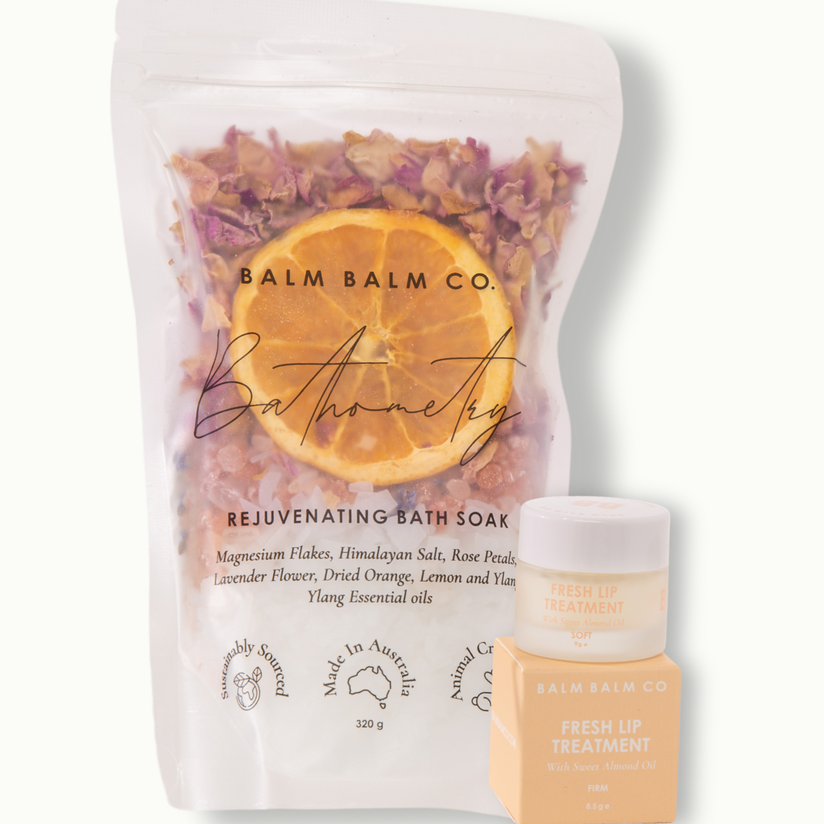 Lip + Bath Bundle - Balm Balm Co