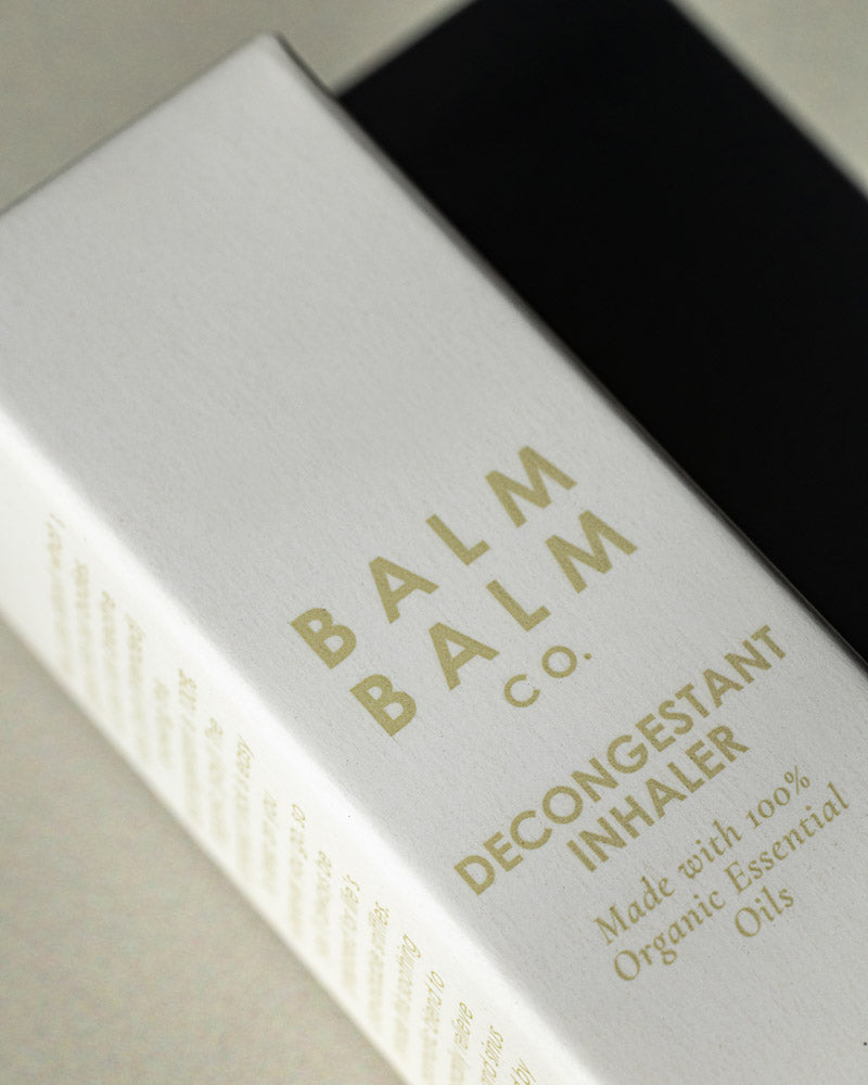 Decongestant Inhaler | Organic - Balm Balm Co